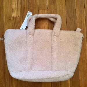 Stoney Clover Lane Cozy Rose Color Mini Tote Bag NWT